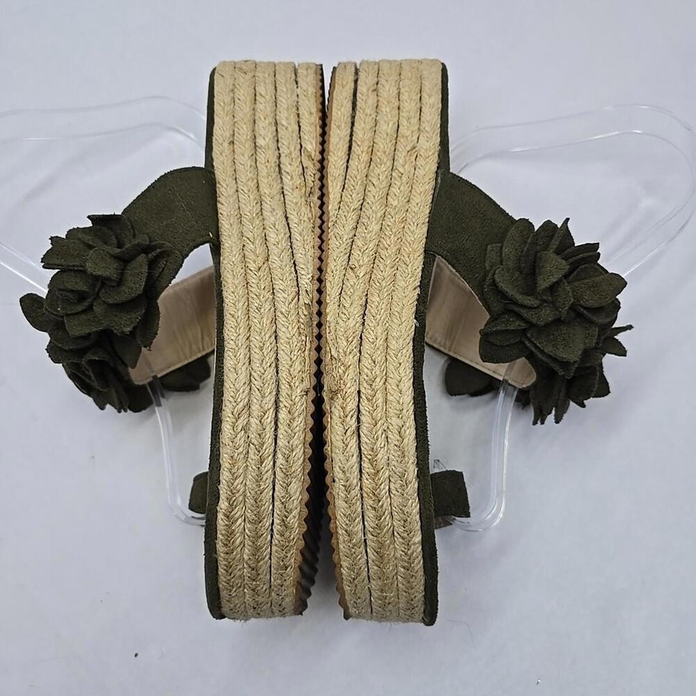 Women's Summer Sandals Platform Open Toe Flip Flops Green Size US9/EU41 - Picture 10 of 14
